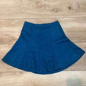 Mi ami from Francesca’s xs Blue Suede Skirt